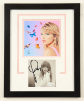 Taylor Swift Signed Custom Framed "The Tortured Poets Department" CD Album Insert Display (ACOA) at PristineAuction.com