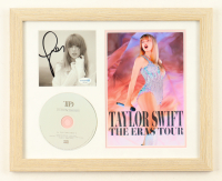 Taylor Swift Signed Custom Framed "The Tortured Poets Department" CD Album Insert Display With Disc (ACOA) at PristineAuction.com