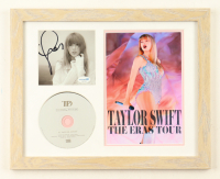 Taylor Swift Signed Custom Framed "The Tortured Poets Department" CD Album Insert Display With Disc (ACOA) at PristineAuction.com