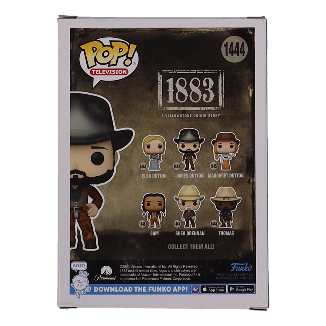 Tim McGraw Signed "1883" #1444 James Dutton Funko Pop! Vinyl Figure (AutographCOA) at PristineAuction.com Tim McGraw Signed "1883" #1444 James Dutton Funko Pop! Vinyl Figure (AutographCOA) at PristineAuction.com