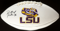 Patrick Peterson Signed LSU Tigers Logo Football (Radtke) at PristineAuction.com