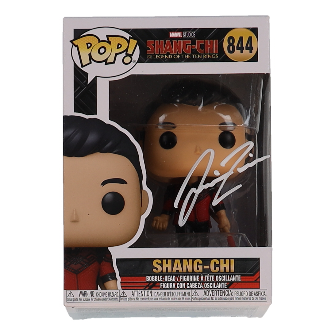Simu Liu Signed "Shang-Chi And The Legend Of The Ten Rings" #844 Shang-Chi Bobble-Head Funko Pop! Vinyl Figure (SWAU) at PristineAuction.com Simu Liu Signed "Shang-Chi And The Legend Of The Ten Rings" #844 Shang-Chi Bobble-Head Funko Pop! Vinyl Figure (SWAU) at PristineAuction.com