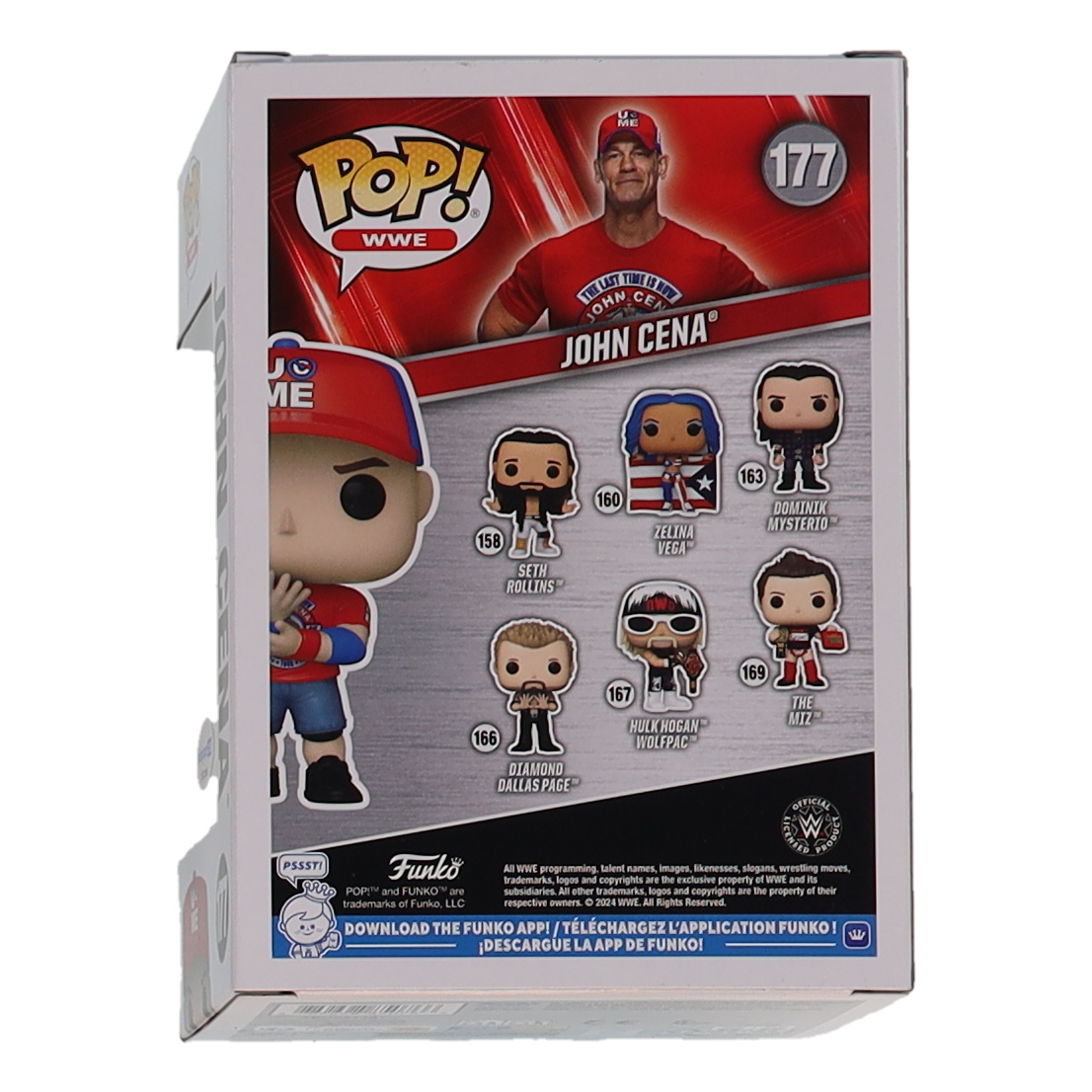 John Cena Signed "WWE" #177 Funko Pop! Vinyl Figure (AutographCOA) at PristineAuction.com John Cena Signed "WWE" #177 Funko Pop! Vinyl Figure (AutographCOA) at PristineAuction.com
