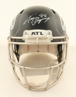 Tony Gonzalez Signed Falcons Full-Size Authentic On-Field Speed Helmet (Radtke) at PristineAuction.com
