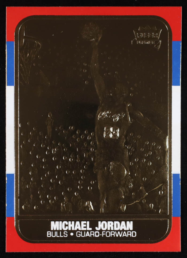 Michael Jordan 1997 Fleer Premier 23KT Gold Card