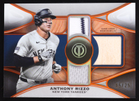 Anthony Rizzo 2025 Topps Tribute Triple Relics Orange #TTRARI #05/25 at PristineAuction.com