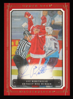Luc Robitaille 2008-09 UD Masterpieces 5x7 Autographs #XLALR at PristineAuction.com