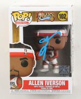 Allen Iverson Signed 76ers #102 Funko Pop! Vinyl Figure (PSA) at PristineAuction.com