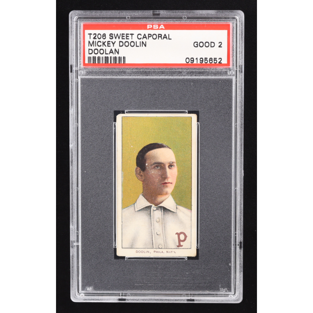Mickey Doolin 1910 Sweet Caporal #T206 (PSA 2) at PristineAuction.com