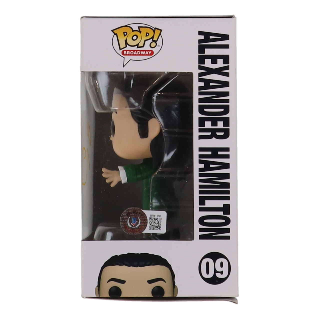 Lin-Manuel Miranda Signed "Hamilton" Alexander Hamilton #09 Funko Pop! Vinyl Figure (Beckett) at PristineAuction.com Lin-Manuel Miranda Signed "Hamilton" Alexander Hamilton #09 Funko Pop! Vinyl Figure (Beckett) at PristineAuction.com