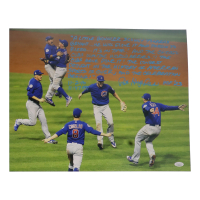 Pat Hughes Signed Cubs 16x20 Photo with Extensive Inscription (JSA) at PristineAuction.com