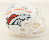 Patrick Surtain II Signed Broncos Speed Mini Helmet Inscribed "24 DPOY" (Beckett) at PristineAuction.com