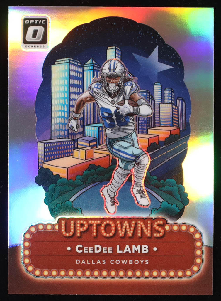 CeeDee Lamb 2024 Donruss Optic Uptowns #21 at PristineAuction.com CeeDee Lamb 2024 Donruss Optic Uptowns #21 at PristineAuction.com