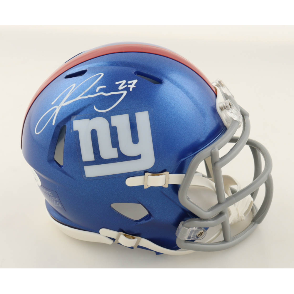 Jason Pinnock Signed Giants Speed Mini Helmet (JSA) at PristineAuction.com