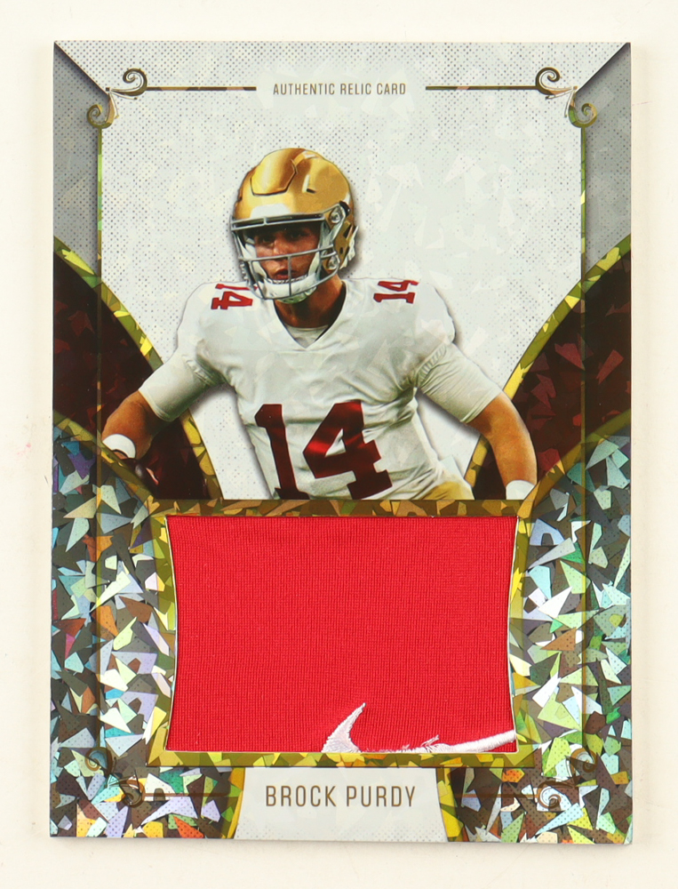 Brock Purdy 2023 TruCreator Jumbo Jersey Relic #3 RC at PristineAuction.com Brock Purdy 2023 TruCreator Jumbo Jersey Relic #3 RC at PristineAuction.com