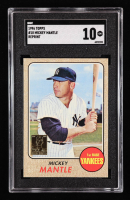Mickey Mantle 1996 Topps Mantle #18 / 1968 Topps (SGC 10) at PristineAuction.com