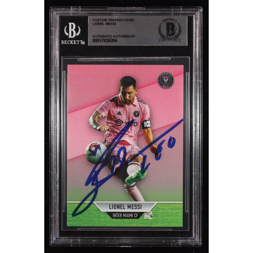 Lionel Messi 2007 直書き直筆サインカード メッシ BGS鑑定済 Yahoo!オークション -「messi psa」の落札相場・落札価格