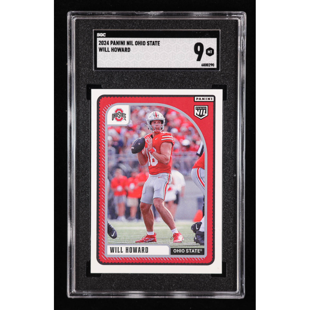 Will Howard 2024 Pnini NIL Ohio State #NNO RC (SGC 9) at PristineAuction.com