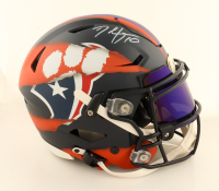 DeAndre Hopkins Signed Custom Full-Size Authentic On-Field SpeedFlex Helmet with Visor (Beckett) at PristineAuction.com