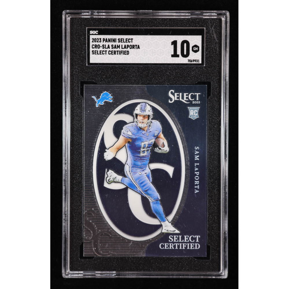 Sam LaPorta 2023 Select Select Certified Rookies #8 RC (SGC 10) at PristineAuction.com