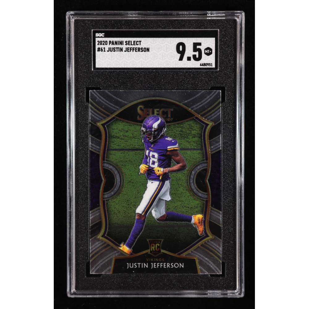 Justin Jefferson 2020 Select #61 RC (SGC 9.5) at PristineAuction.com