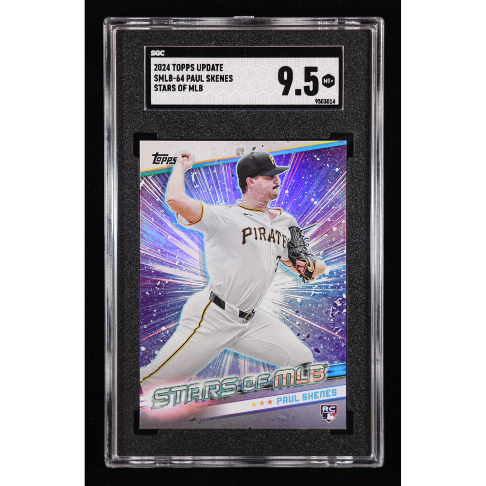 Paul Skenes 2024 Topps Update Stars of MLB #SMLB64 RC (SGC 9.5) at PristineAuction.com