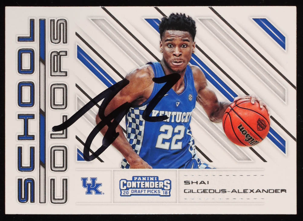 Shai Gilgeous-Alexander RC直書きサイン Yahoo!オークション - Shai Gilgeous Alexander RC 直書きサイン