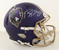 Roquan Smith Signed Ravens Full-Size Authentic On-Field Alternate Speed Helmet (Beckett) at PristineAuction.com