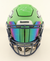 Russell Wilson Signed Seahawks Full-Size Authentic On-Field Custom SpeedFlex Helmet (Wilson) at PristineAuction.com