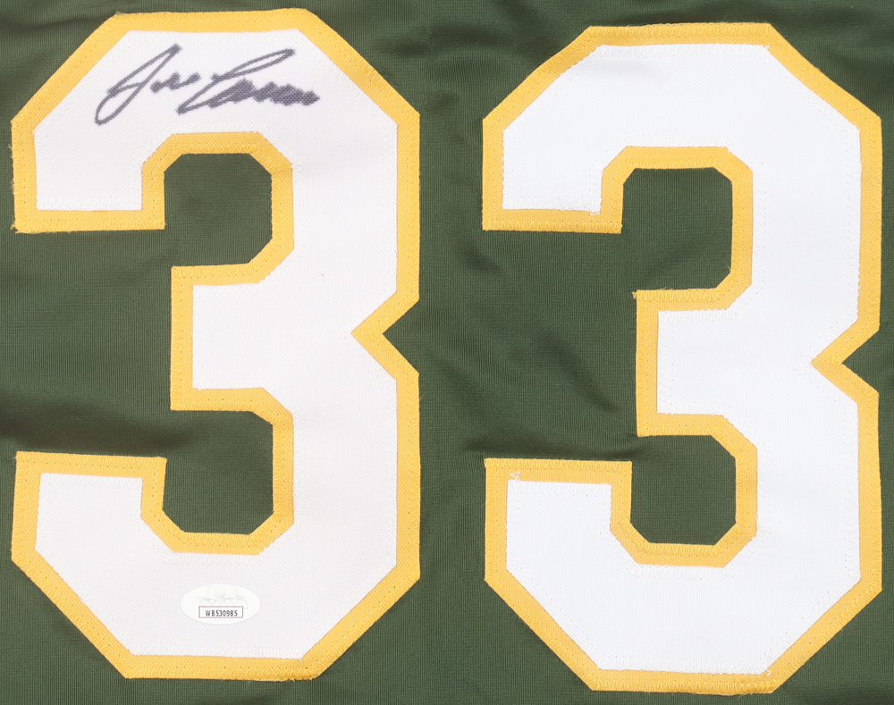 Jose Canseco Signed Jersey (JSA) at PristineAuction.com Jose Canseco Signed Jersey (JSA) at PristineAuction.com