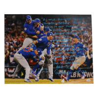 Pat Hughes Signed Cubs 16x20 Photo with Extensive Inscription (JSA) at PristineAuction.com