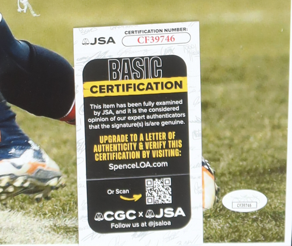 Devin Hester Signed Bears 16x20 Photo (JSA) at PristineAuction.com Devin Hester Signed Bears 16x20 Photo (JSA) at PristineAuction.com