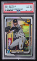Paul Skenes 2024 Bowman Chrome Prospects Refractor #BCP125 #106/499 RC (PSA 10) at PristineAuction.com