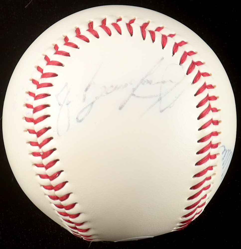 Mark Wohlers, Jimmy Williams & Jim Beauchamp Signed 1993 NL West Division Champions Baseball (JSA) at PristineAuction.com Mark Wohlers, Jimmy Williams & Jim Beauchamp Signed 1993 NL West Division Champions Baseball (JSA) at PristineAuction.com