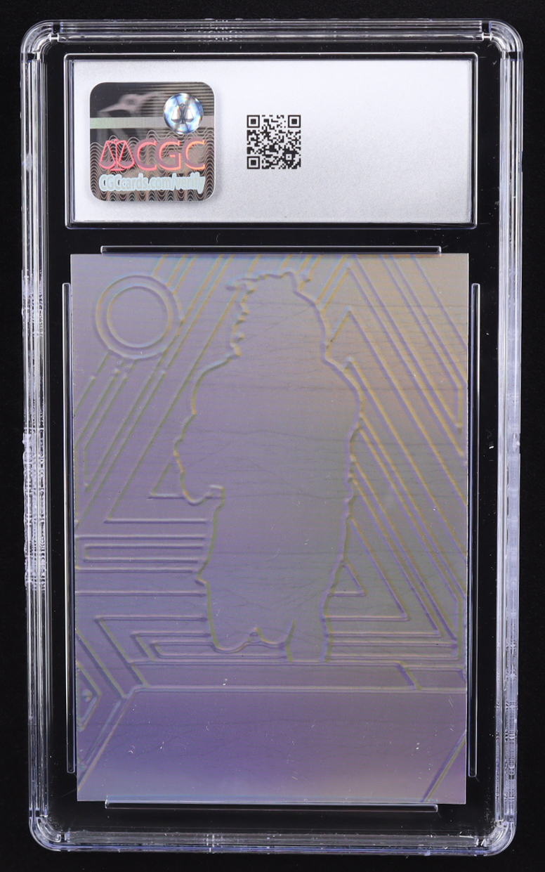Carte De Collection Rafael Nadal Auto 1/1 - Leaf Press Pass Premium 2024 Color Blast Prismatic - Signée