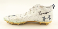 Riley Mills Signed Under Armour Clutch Fit Football Cleat Inscribed "Game Worn" (JSA) at PristineAuction.com