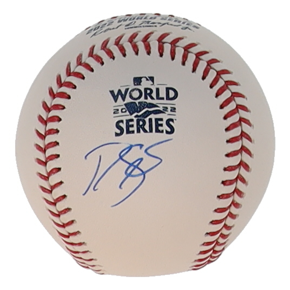 Ryne Stanek Signed 2022 World Series Baseball (JSA) at PristineAuction.com