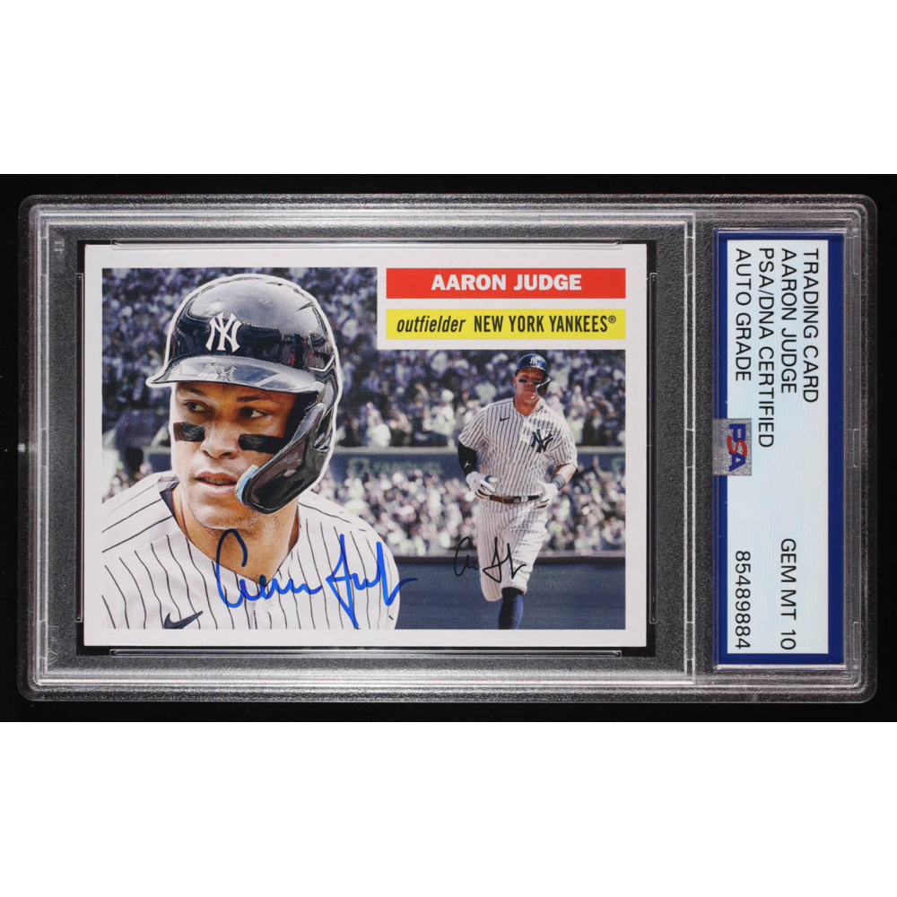 Aaron Judge Signed 2023 Topps Archives #50 (PSA Authentic) | Pristine