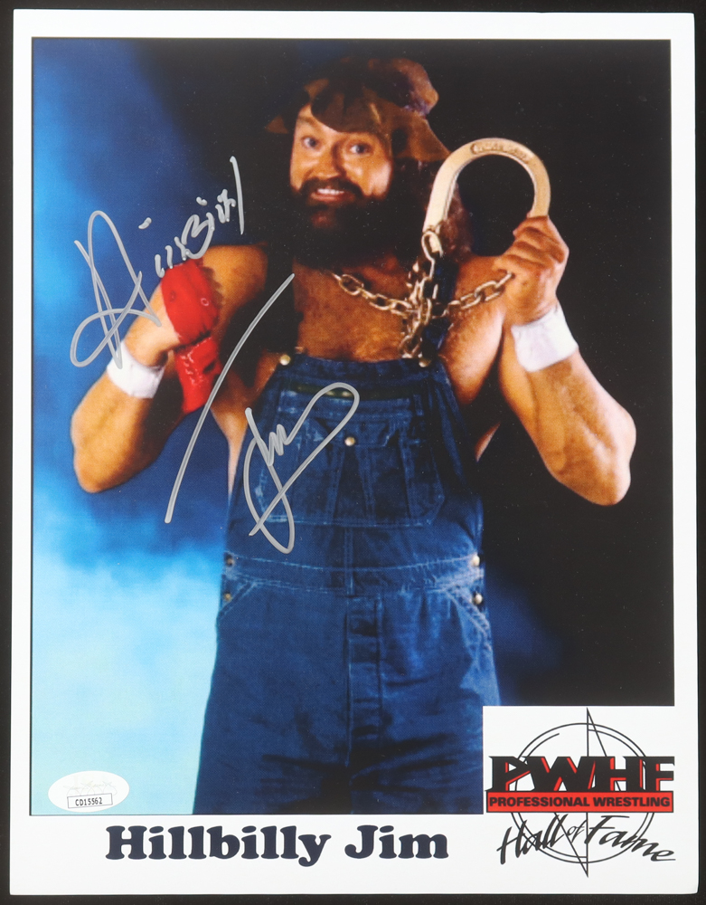 Hillbilly Jim Signed WWE 8x10 Photo (JSA) at PristineAuction.com Hillbilly Jim Signed WWE 8x10 Photo (JSA) at PristineAuction.com