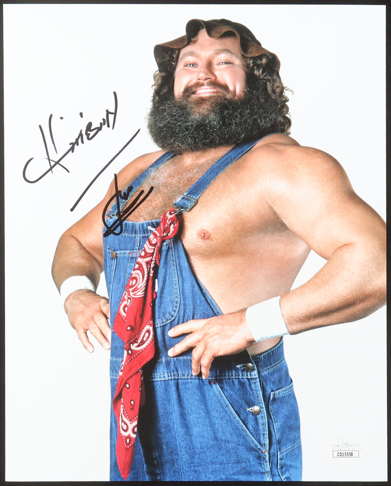 Hillbilly Jim Signed WWE 8x10 Photo (JSA) at PristineAuction.com Hillbilly Jim Signed WWE 8x10 Photo (JSA) at PristineAuction.com