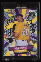 Paul Skenes 2024 Wild Card Alumination Comix Champs! Yellow Purple Scope #PS5 RC #4/20 at PristineAuction.com