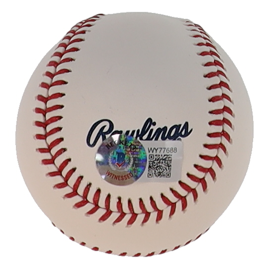 Robin Yount Signed OML Hall of Fame Logo Baseball Inscribed "HOF '99" (Beckett) at PristineAuction.com Robin Yount Signed OML Hall of Fame Logo Baseball Inscribed "HOF '99" (Beckett) at PristineAuction.com