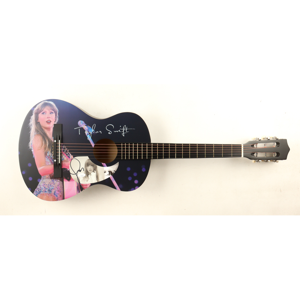 Taylor Swift Signed 38" Acoustic Guitar (JSA) at PristineAuction.com