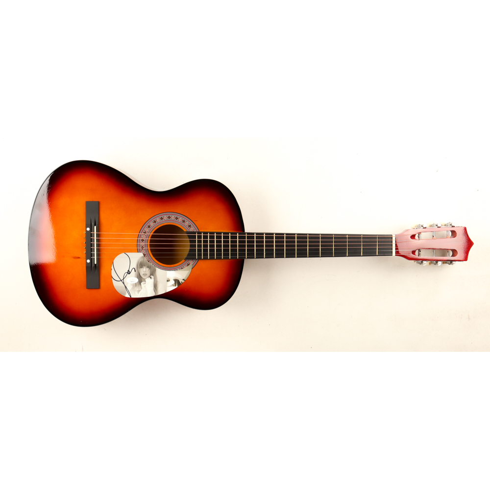 Taylor Swift Signed 38" Acoustic Guitar (JSA) at PristineAuction.com