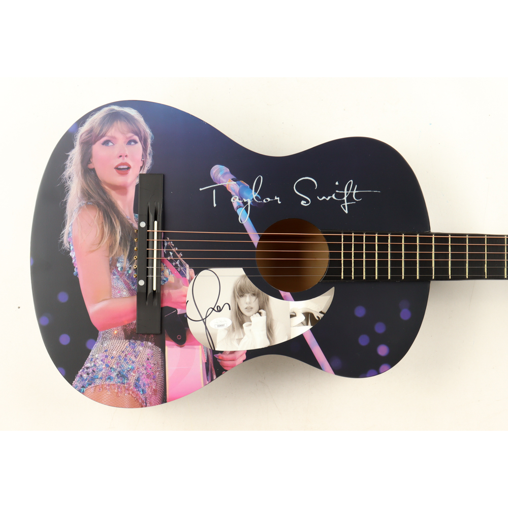 Taylor Swift Signed 38" Acoustic Guitar (JSA) at PristineAuction.com