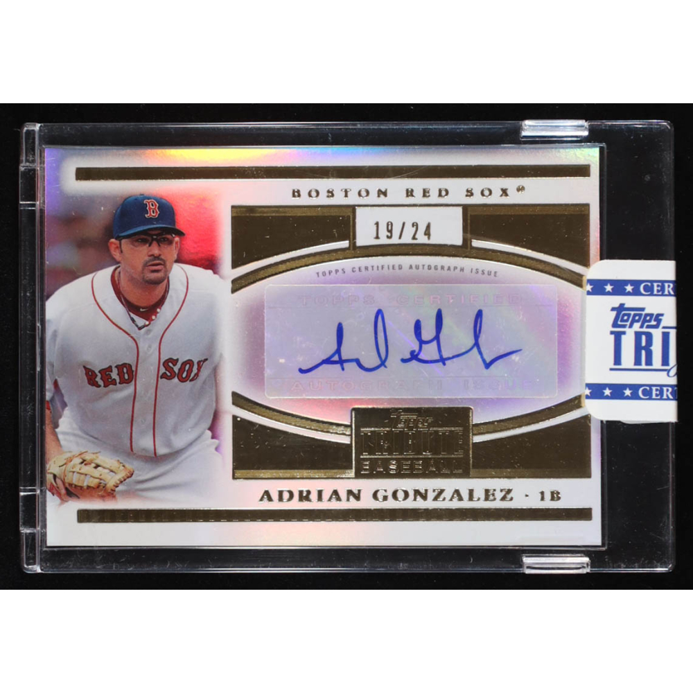 Adrian Gonzalez 2012 Topps Tribute Tribute to the Stars Autographs #TSAAG #19/24 at PristineAuction.com