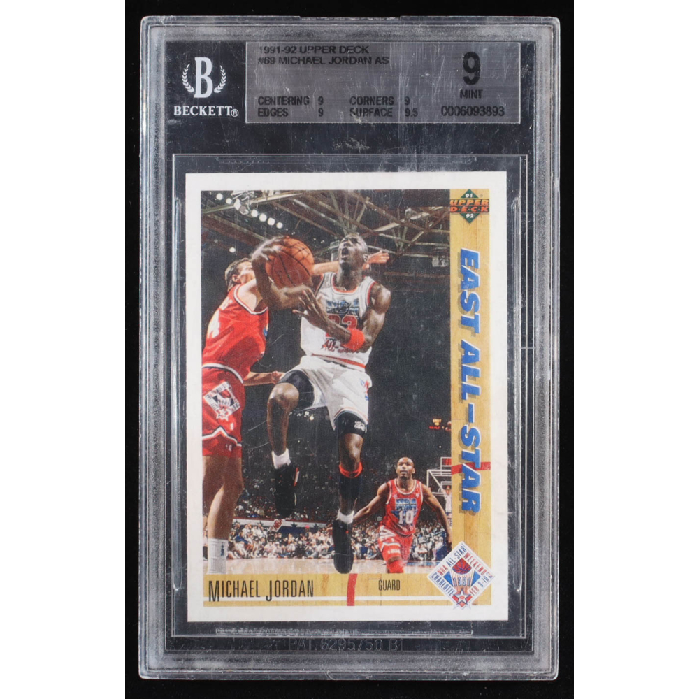 Michael Jordan 1991-92 Upper Deck #69 (BGS 9) at PristineAuction.com
