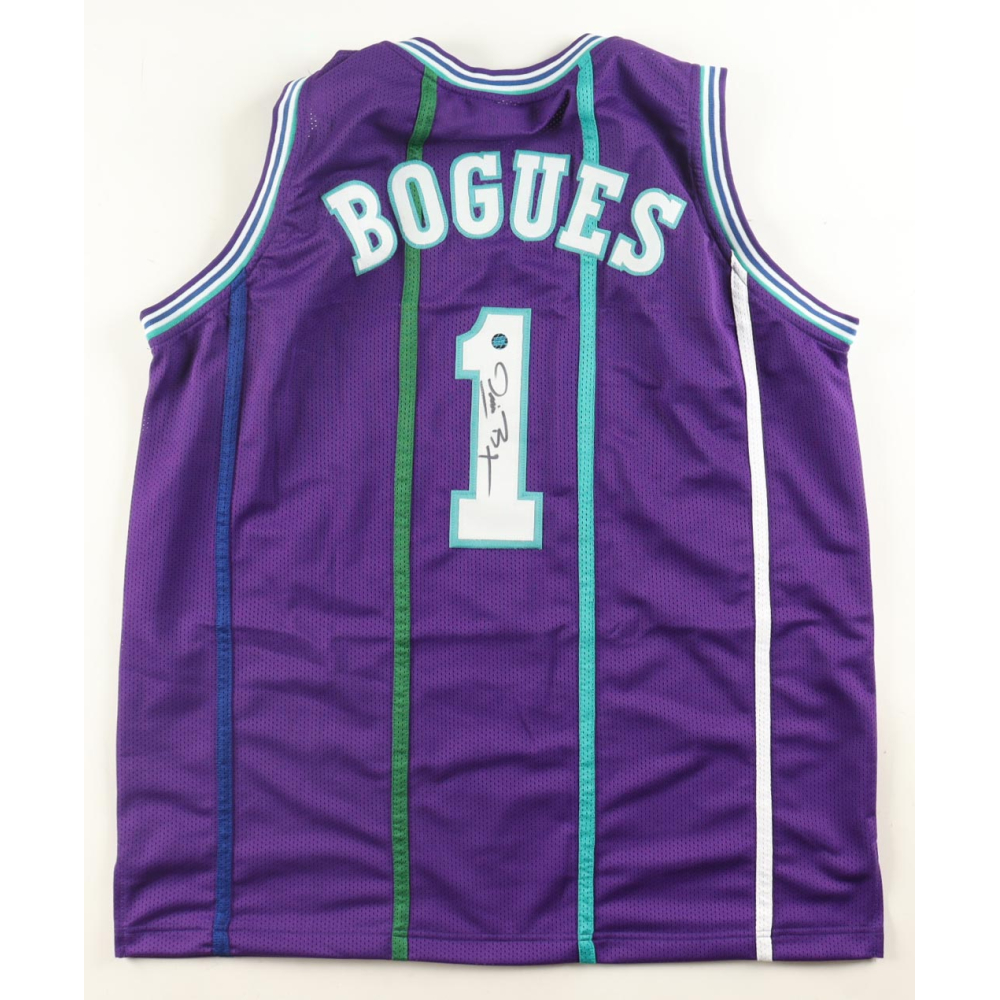 Muggsy Bogues Signed Jersey (AWM) | Pristine Auction