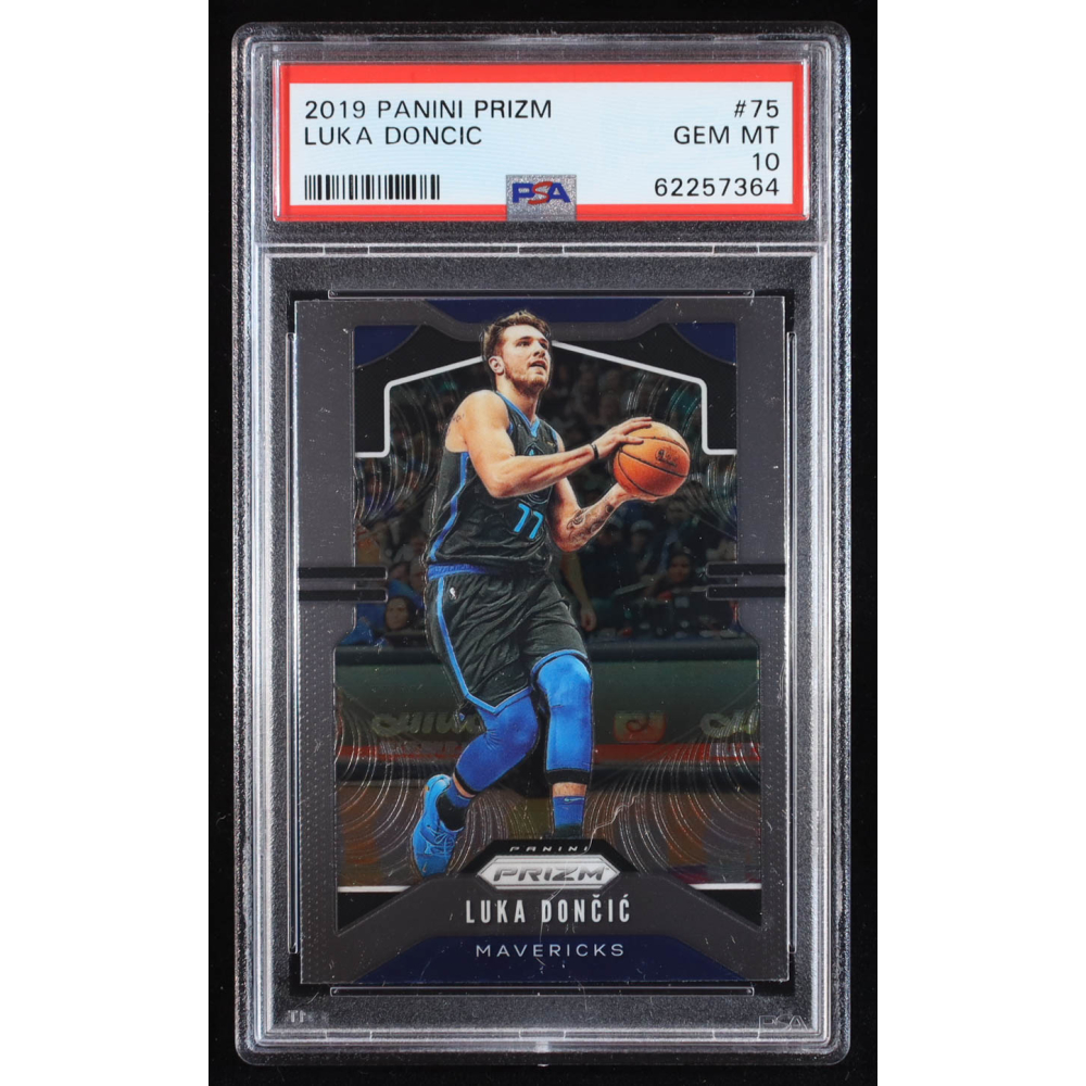 Luka Doncic 2019-20 Panini Prizm #75 (PSA 10) at PristineAuction.com