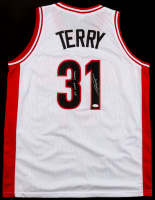 Jason Terry Signed Jersey Inscribed "92 NCCA Champs" (JSA) at PristineAuction.com
